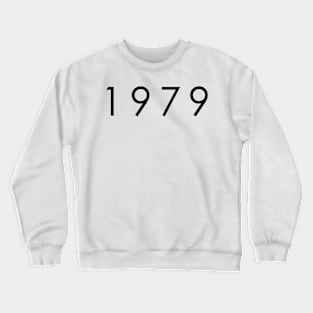 Simple Black/Dark 1979 Crewneck Sweatshirt